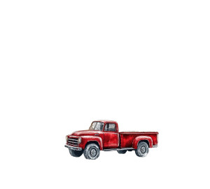 Christmas Truck Scene Vinyl Car Decal Sticker – Waterproof & UV-Resistant 8" Christmas Truck Scene Vinyl Car Decal Sticker – Waterproof & UV-Resistant 8"