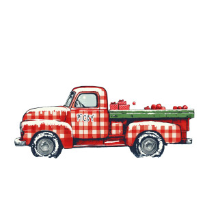 Retro Christmas Truck Vinyl Car Decal Sticker – Waterproof & UV-Resistant 8" Retro Christmas Truck Vinyl Car Decal Sticker – Waterproof & UV-Resistant 8"