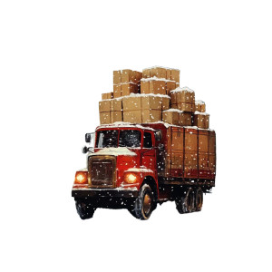 New Year'S Truck Vinyl Car Decal Sticker – Waterproof & UV-Resistant 8"