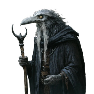 Old Kenku Wizard Vinyl Car Decal Sticker – Waterproof & UV-Resistant 8" Old Kenku Wizard Vinyl Car Decal Sticker – Waterproof & UV-Resistant 8"