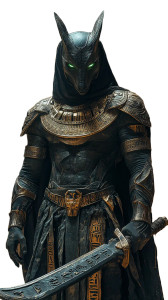 The Obsidian Pharaoh Vinyl Car Decal Sticker – Waterproof & UV-Resistant 8"