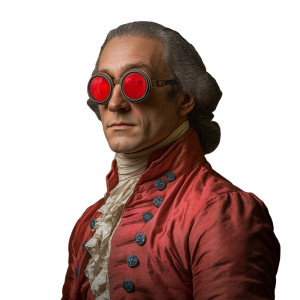 Founding Father Tech Vinyl Car Decal Sticker – Waterproof & UV-Resistant 8"