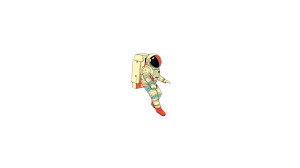 Starry Astronaut Silhouette Vinyl Car Decal Sticker – Waterproof & UV-Resistant 8" Starry Astronaut Silhouette Vinyl Car Decal Sticker – Waterproof & UV-Resistant 8"