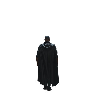 Ceremonial Robe Figure Vinyl Car Decal Sticker – Waterproof & UV-Resistant 8"