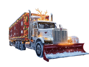 Christmas Snowplow Truck Vinyl Car Decal Sticker – Waterproof & UV-Resistant 8" Christmas Snowplow Truck Vinyl Car Decal Sticker – Waterproof & UV-Resistant 8"