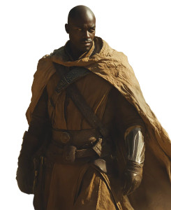 Desert Cloak Warrior Vinyl Car Decal Sticker – Waterproof & UV-Resistant 8"