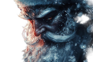 Futuristic Santa Claus V2 Vinyl Car Decal Sticker – Waterproof & UV-Resistant 8" Futuristic Santa Claus V2 Vinyl Car Decal Sticker – Waterproof & UV-Resistant 8"