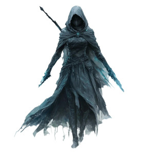 Ice Witch Vinyl Car Decal Sticker – Waterproof & UV-Resistant 8"