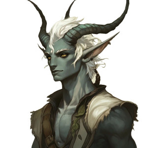 Tiefling Blade Dancer Vinyl Car Decal Sticker – Waterproof & UV-Resistant 8"