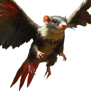 Fantasy Aarakocra V2 Vinyl Car Decal Sticker – Waterproof & UV-Resistant 8"