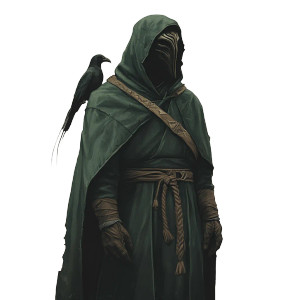 Wood Elf Monk V4 Vinyl Car Decal Sticker – Waterproof & UV-Resistant 8"