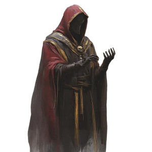 Cultist Mage V2 Vinyl Car Decal Sticker – Waterproof & UV-Resistant 8"