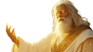 Fiery-Eyed Jesus Vinyl Car Decal Sticker – Waterproof & UV-Resistant 8"