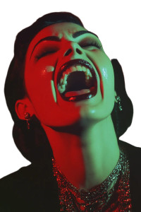 Evil Woman Frenzy Vinyl Car Decal Sticker – Waterproof & UV-Resistant 8"