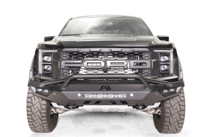 Vengeance Bumper | Ford F-150 2021-2023 | One-Piece Design, Matte Black Steel, Pre-Runner Guard, 20 Inch Light Bar Compatibility