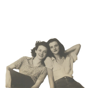 Two Friends Vinyl Car Decal Sticker – Waterproof & UV-Resistant 8"