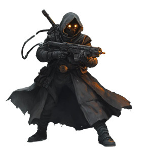 Psyker Sniper Vinyl Car Decal Sticker – Waterproof & UV-Resistant 8"