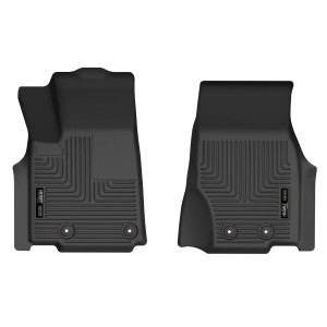 2021-2023 Grand Cherokee L Floor Liners | X-act Contour Molded Fit | Raised Ridge | Black | Made in USA