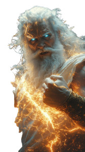 Angry Greek God V2 Vinyl Car Decal Sticker – Waterproof & UV-Resistant 8"