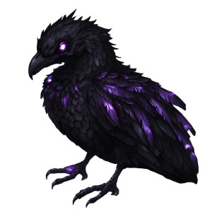 Raven Dragon Vinyl Car Decal Sticker – Waterproof & UV-Resistant 8"