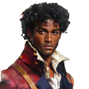Enjolras Portrait Vinyl Car Decal Sticker – Waterproof & UV-Resistant 8"