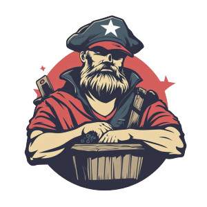 Clean Militant Logo Vinyl Car Decal Sticker – Waterproof & UV-Resistant 8"