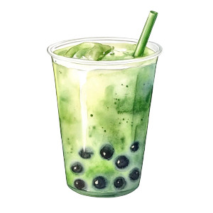 Matcha Boba Tea Vinyl Car Decal Sticker – Waterproof & UV-Resistant 8" Matcha Boba Tea Vinyl Car Decal Sticker – Waterproof & UV-Resistant 8"