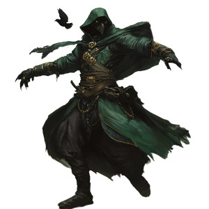 Kenku Monk Kicks Vinyl Car Decal Sticker – Waterproof & UV-Resistant 8"