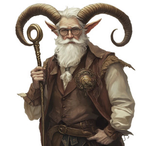 Satyr Warlock Aine Vinyl Car Decal Sticker – Waterproof & UV-Resistant 8"