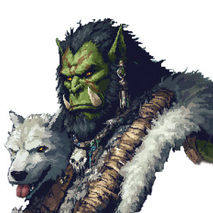 Orc Shaman Mask Vinyl Car Decal Sticker – Waterproof & UV-Resistant 8"