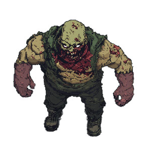 Mutant Sprite Sheet Vinyl Car Decal Sticker – Waterproof & UV-Resistant 8"