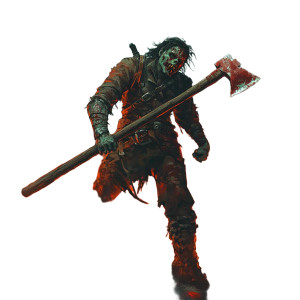 Fallen Orc Hero Vinyl Car Decal Sticker – Waterproof & UV-Resistant 8"