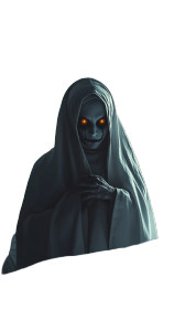 Horror Nun V3 Vinyl Car Decal Sticker – Waterproof & UV-Resistant 8"