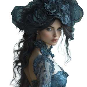 Baroque Dressed Woman Vinyl Car Decal Sticker – Waterproof & UV-Resistant 8" Baroque Dressed Woman Vinyl Car Decal Sticker – Waterproof & UV-Resistant 8"