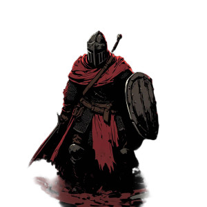 Barbute Knight Vinyl Car Decal Sticker – Waterproof & UV-Resistant 8"