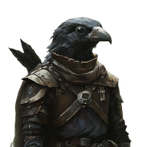 Kenku In Armor V2 Vinyl Car Decal Sticker – Waterproof & UV-Resistant 8"