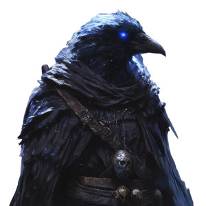 Kenku Shadow Druid Vinyl Car Decal Sticker – Waterproof & UV-Resistant 8"