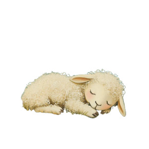 Sleeping Baby Sheep Vinyl Car Decal Sticker – Waterproof & UV-Resistant 8" Sleeping Baby Sheep Vinyl Car Decal Sticker – Waterproof & UV-Resistant 8"