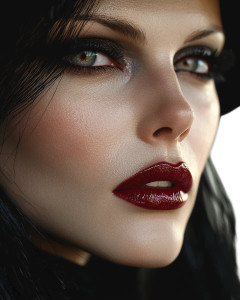 Vampiric Michelle Pfeiffer Vinyl Car Decal Sticker – Waterproof & UV-Resistant 8"