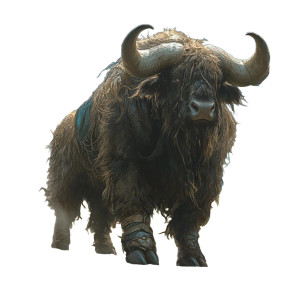 Noble Ox Vinyl Car Decal Sticker – Waterproof & UV-Resistant 8"