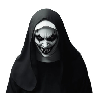 Demon Nun Vinyl Car Decal Sticker – Waterproof & UV-Resistant 8"