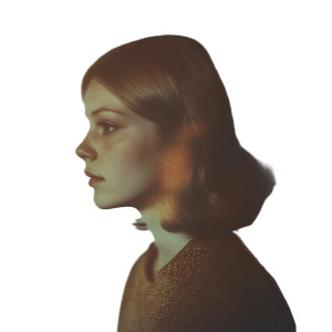 Vintage Blurry Portrait Vinyl Car Decal Sticker – Waterproof & UV-Resistant 8"