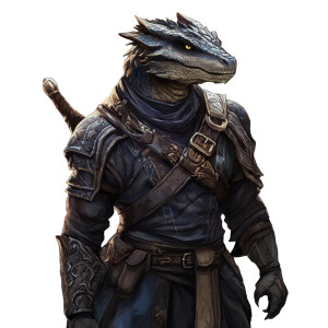 Dragonborn Rogue V2 Vinyl Car Decal Sticker – Waterproof & UV-Resistant 8"