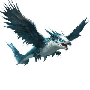 Shark-Griffon Hybrid Vinyl Car Decal Sticker – Waterproof & UV-Resistant 8"