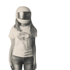 Vintage Robot Encounter Vinyl Car Decal Sticker – Waterproof & UV-Resistant 8"