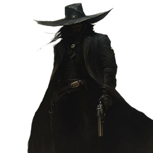 Fantasy Gunslinger Warlock Vinyl Car Decal Sticker – Waterproof & UV-Resistant 8" Fantasy Gunslinger Warlock Vinyl Car Decal Sticker – Waterproof & UV-Resistant 8"