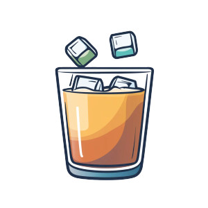 Iced Coffee Icon V2 Vinyl Car Decal Sticker – Waterproof & UV-Resistant 8"