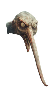 Iizuna Tengu Yokai Vinyl Car Decal Sticker – Waterproof & UV-Resistant 8"