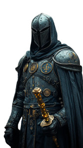 Guardian Knight Vinyl Car Decal Sticker – Waterproof & UV-Resistant 8"