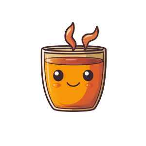 Cute Tea Mascot Vinyl Car Decal Sticker – Waterproof & UV-Resistant 8" Cute Tea Mascot Vinyl Car Decal Sticker – Waterproof & UV-Resistant 8"